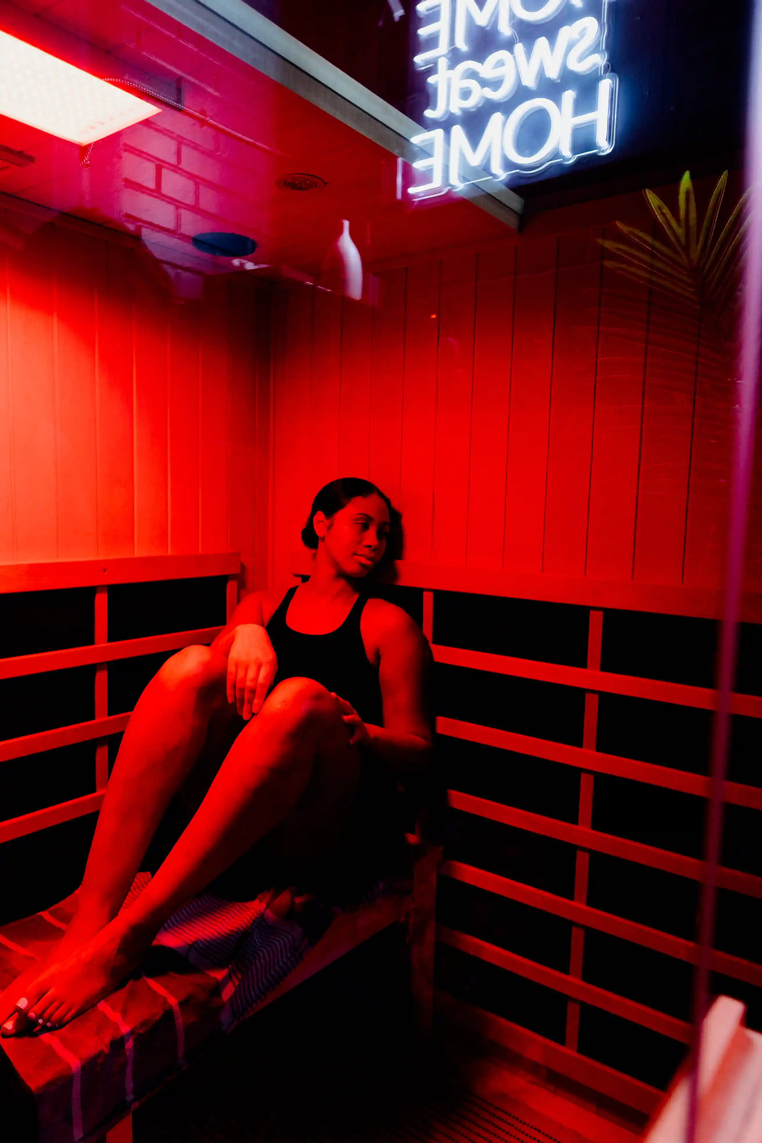 Revibe infrared sauna session