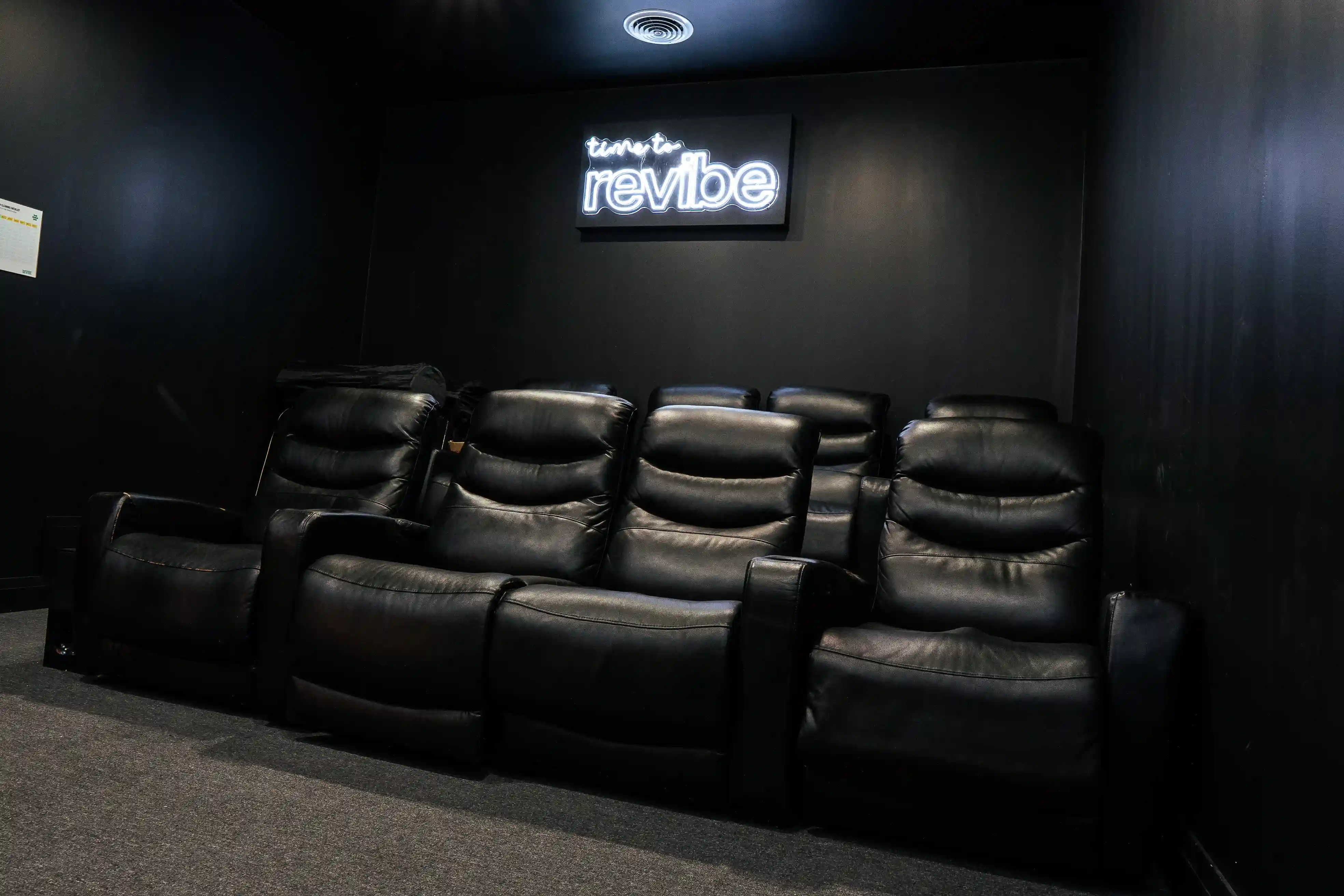 Recovery lounge compression therapy at Revibe Mississauga