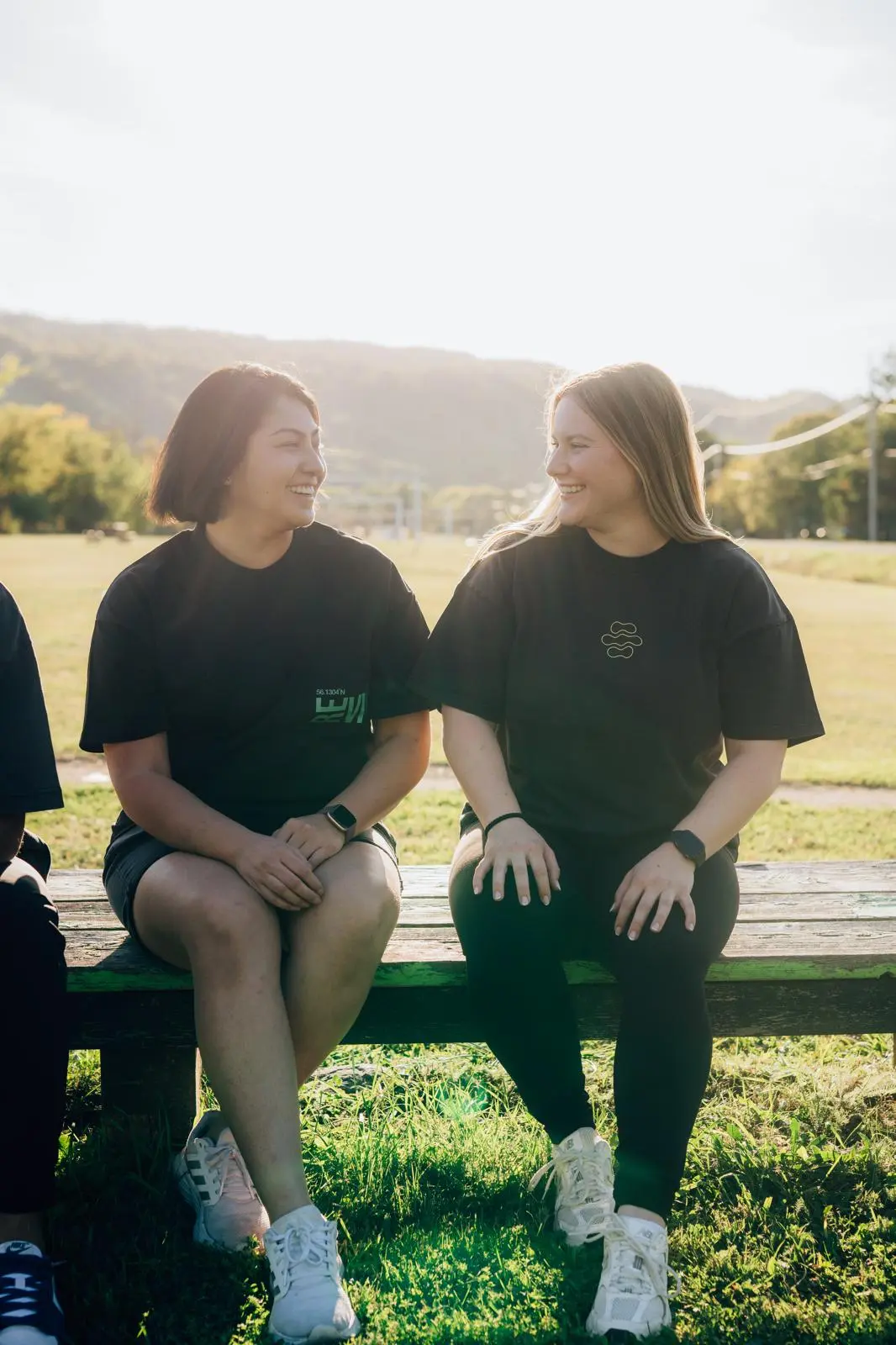 Revibe team member working with a patient