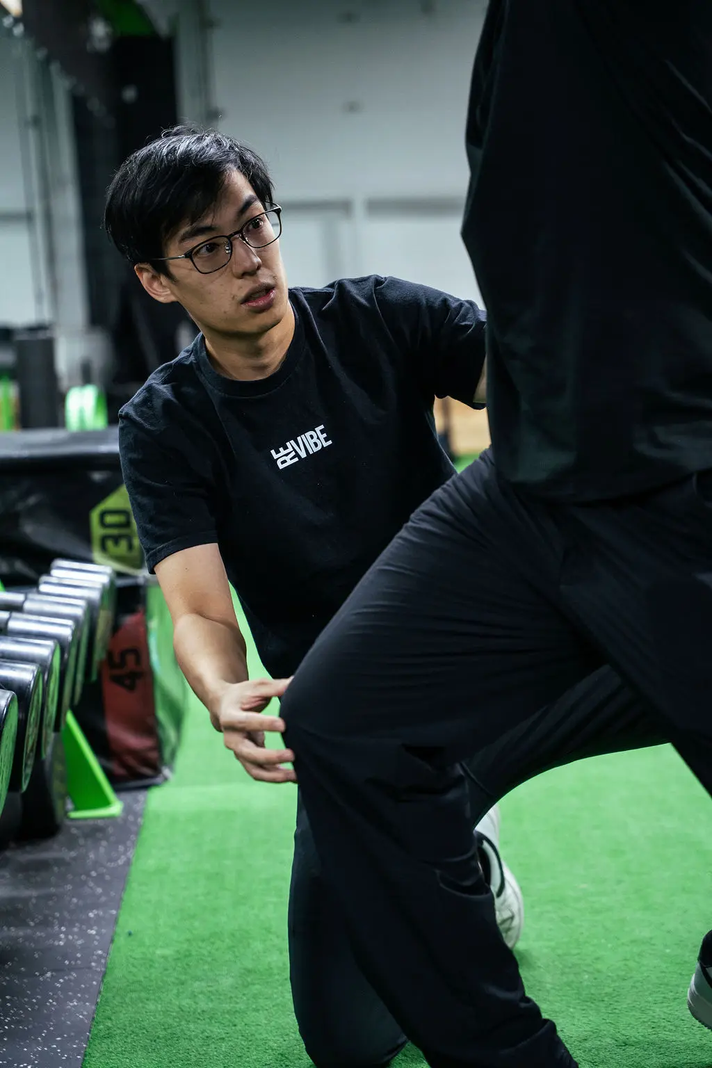 Revibe first session treatment room