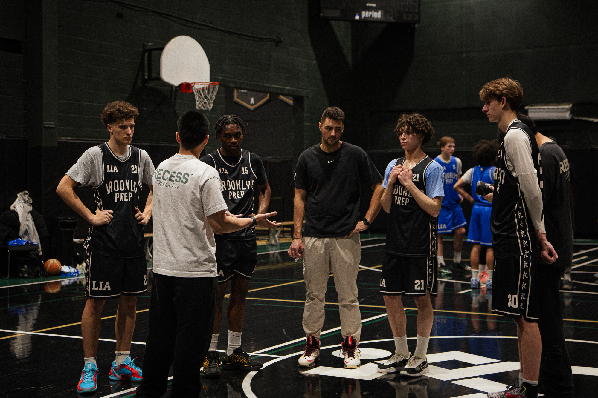 Students participating in a school event at Brooklyn College